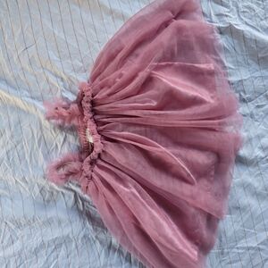 Pink Tulle Dress
